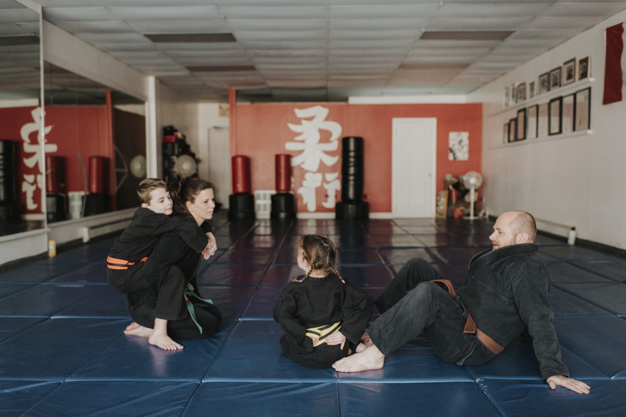 jiu-jitsu para crianças - turmas organizado
