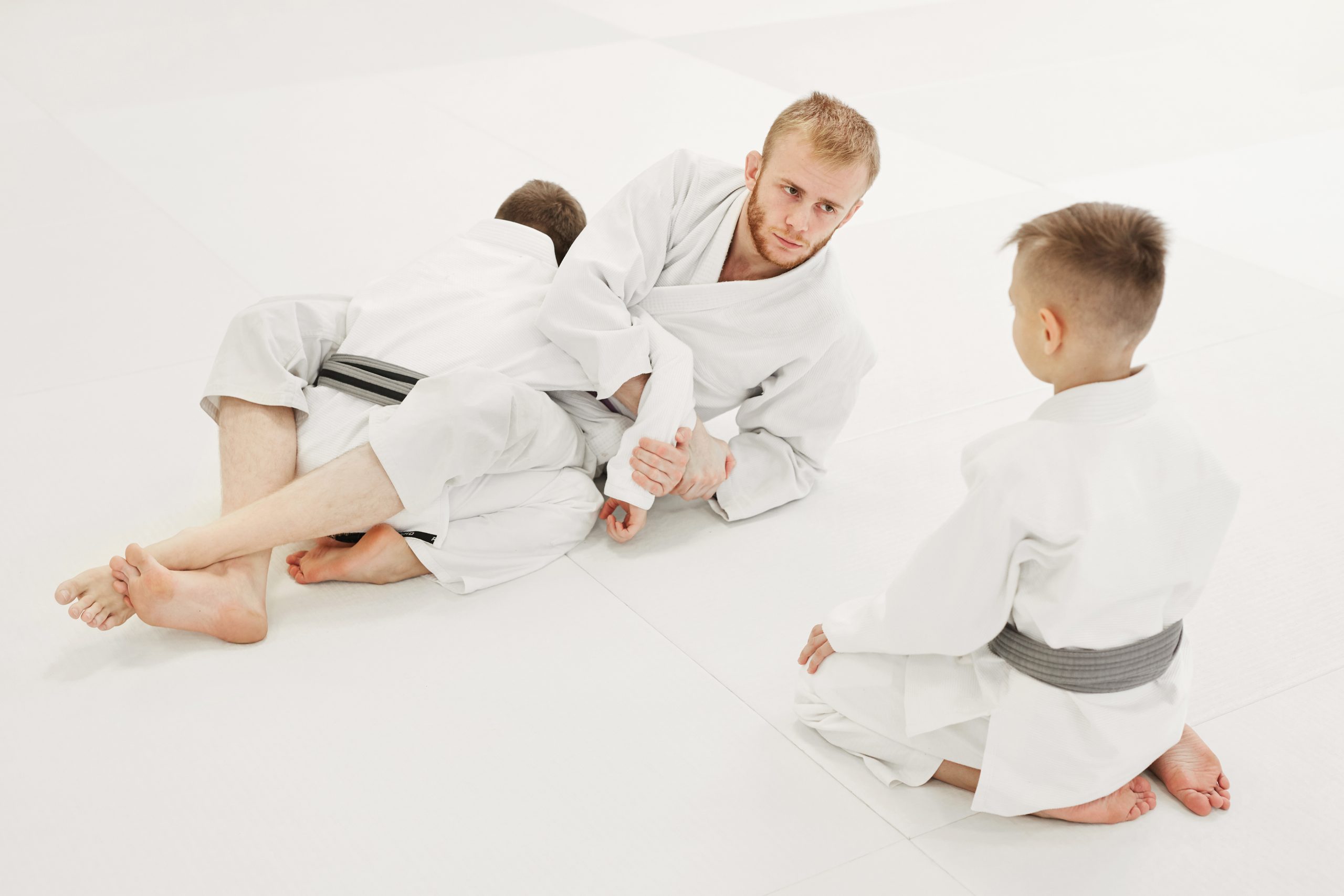 jiu-jitsu para crianças - aula experimental